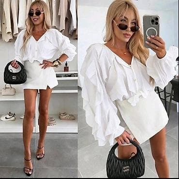 koton kosulje: Komplet: 2.800 dinara 🩷🤍💚💛🩵🤎🖤 — 1