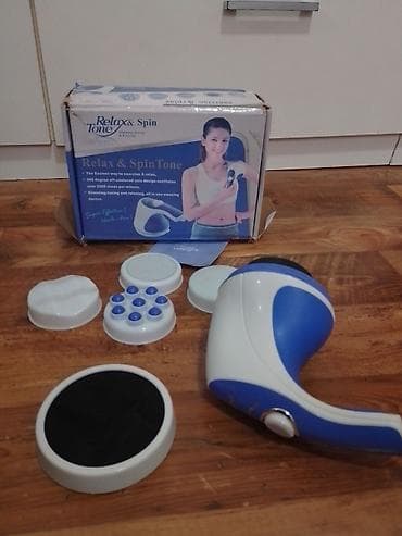 Personal Care Appliances: Rucni masazer sa nastavcima. Relax & Spin Tone – ručni masažer sa — 1