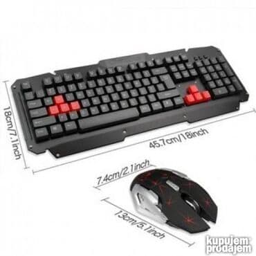 torba za laptop: Gejmerska tastatura HK dinara GEJMERSKA TASTATURA HK6700 Tastatura — 1