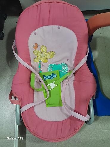 ski odela za decu: Raselica/ležaljka za bebe „Jungle” - Udobno postavljena ležaljka sa — 1