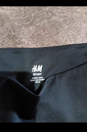 termo pantalone muške: H&M SPORT ženski set za vežbanje – top i helanke - Brend: H&M — 3