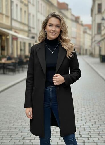 prologic odelo: 🔥Ženski elegantni kaput – duži kroj sa rever kragnom po ceni od 3300 — 2