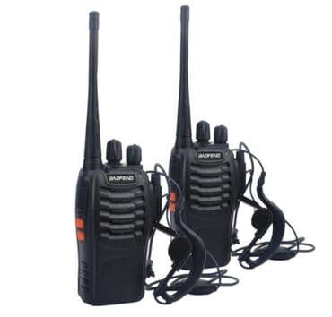 set za preživljavanje: Baofeng 888s Dual-Band radio stanice Dve radio stanice u kompletu — 1