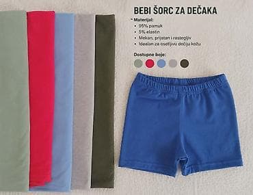 helanke za devojčice: Šorcevi za dečake - Materijal pamuk sa elastinom. - Mekani, prijatni i — 2
