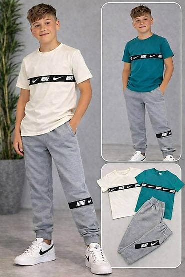 svecane cipele za decake: ❌️Setovi-2 pamucne majice+trenerka❌️ ✔️Prelep mekani acg pamuk — 1