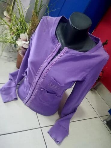 duks sa krznom: S (EU 36), Single-colored, color - Purple — 1