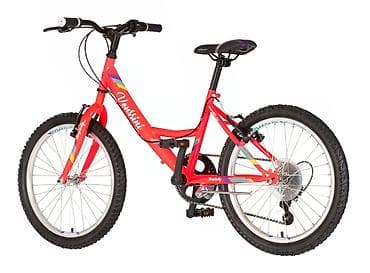 decija klavijatura: Venssini Parma junior bicikl 20" (XXS), crveni - Namenjen deci visine — 4