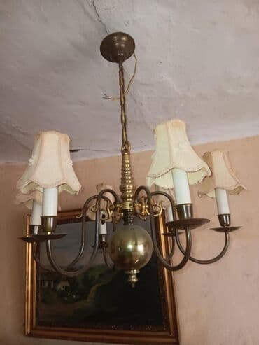 parkside trimer 4 u 1: Chandelier, color - Gold, Used — 3