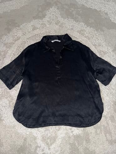 bluza bershka s: Zara, L, M, XL, Viskoza, bоја - Crna — 1