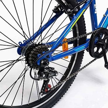 polovni bicikli 24 inca: Dečija Bicikla Sport 24''/7 Plava – Sportska elegancija na dva točka — 3