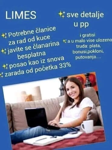 kućna nega starih i bolesnih lica београд: Traže se vredne i motivisane žene za rad od kuće u okviru Limes tima — 2