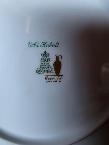 ernesto posuđe: Lux tanjiri Heinrich i Co 1939g+ Bavaria,desertni. Luksuzni — 10