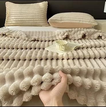 domaca jaja cena: Luksuzni prekrivač/ćebe sa – reljefna „bubble“/rebrasta tekstura - — 5