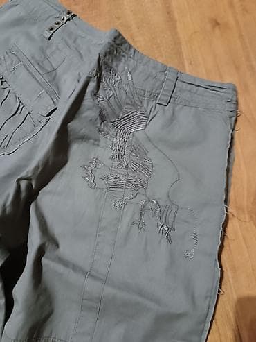crno beli tech fleece: Ženske pantalone – više modela i veličina 1) Elegantne bele pantalone — 6