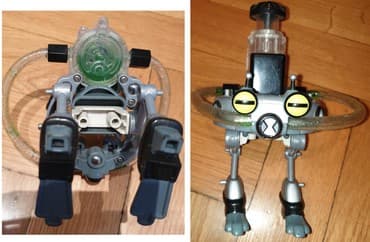 jagodica bobica igracka: Ben 10 alien original igracka - graymatter galvan prime ride vehicle — 1