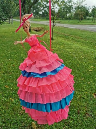 komode sa policama: Birthday decoration, color - Pink — 2