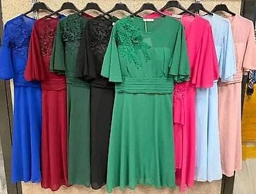 Haljine: Elegantna haljina za posebne prilike – plus size - Kroj: A-linija — 3