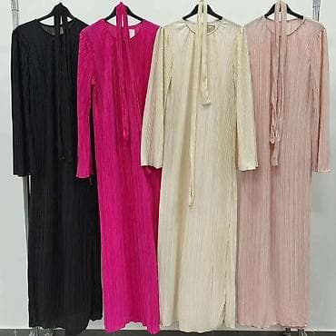 sandro ferrone haljine: Plisirana maxi haljina sa zvonastim rukavima - Elegantna duga haljina — 5