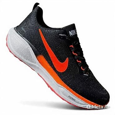 original nike patike: Nike patike za trčanje – crno/narandžaste - Gornjište od prozračnog — 1