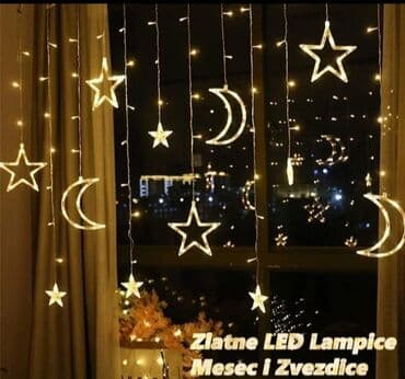 trakaste zavese cena: Lampice za jelku, Novo — 1