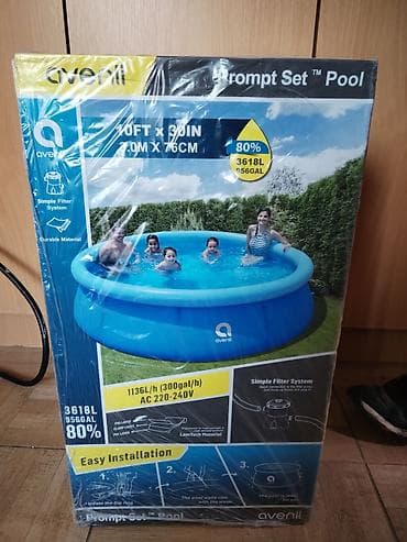 komplet šerpi: Avenli Prompt Set Pool – nadzemni porodični bazen - Dimenzije: 3,05 m — 1