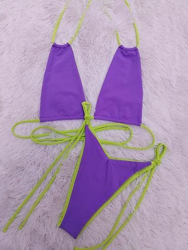 Dvodijelni kupaći kostim – trokutasti bikini - Model: klasični