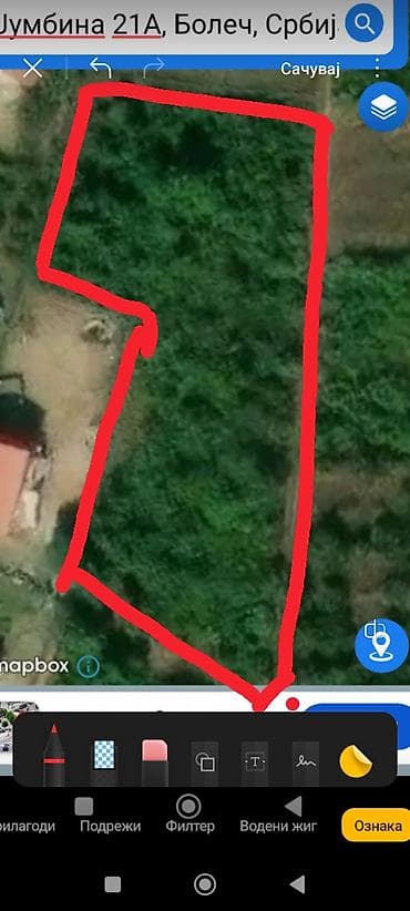 oglasi za stan kraljevo: Građevinsko zemljište – Boleč, Srbija - Lokacija: u zoni Виноградска — 8