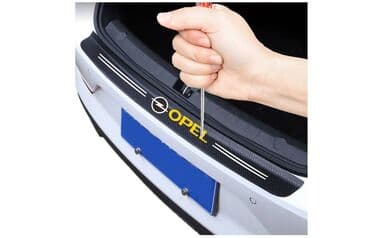 kosa za motokultivator lombardini: Stiker za zadnji branik automobila - karbon OPEL. Karbonska zaštitna — 8