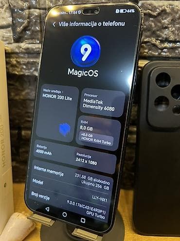 Computers, Laptops & Tablets: HONOR 200 Lite – pametni telefon Ključne karakteristike: - Ekran — 3