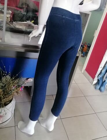 zara rebraste helanke: Farmerice model kao helanke Sa puno elastina Odgovara Vel S M Predivne — 4