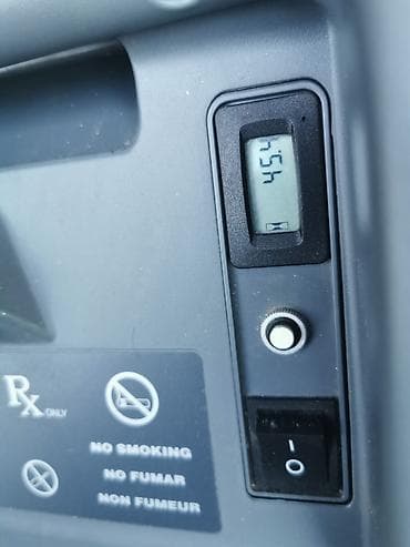 Glukometri: AirSep VisionAire 5 – stacionarni koncentrator kiseonika - Protok — 2