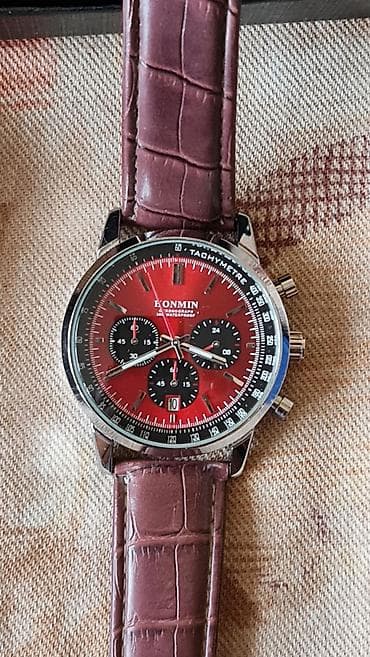 pulsar satovi: Set od 3 muška ručna sata 1) HONMIN HM8009 - Hronograf stil sa — 8