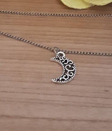 adidas samba srebrne: Pendant necklace, Material: Stainless steel — 7