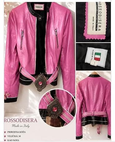 ROSSODISERA ženska kožna jakna - Brend: Rossodisera - Poreklo: Made