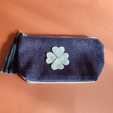 matrix naocare za sunce: Ručno rađena torbica/neseser od eko antilopa - Materijal: mekani eko — 2