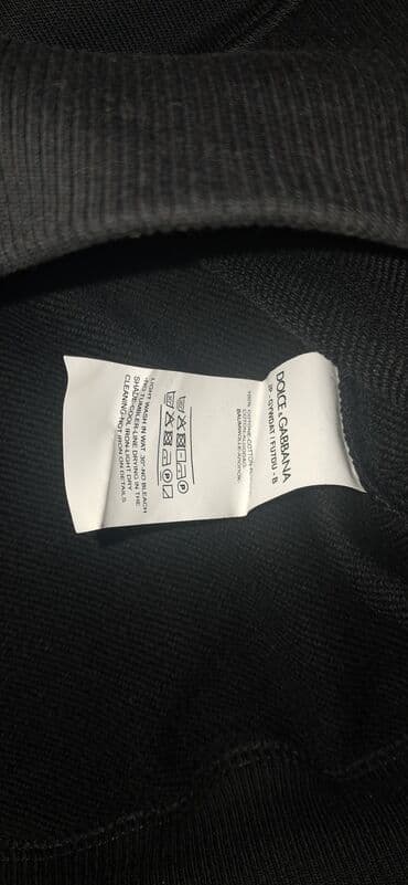 Socks & Underwear: Sweatshirt, M, Dolce & Gabbana, color - Black, With a hood — 4