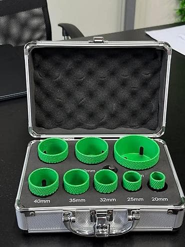 tolsen tools made in: 05. 🔥 SET KRUNASTIH BURGIJA – 8 DELOVA + ADAPTER 🔥 Profesionalni set — 2