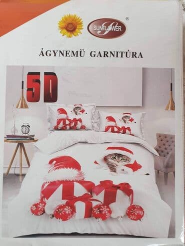 PRAZNIČNI DEZENI Komplet posteljina sadrzi: Dusecni carsav 200x220