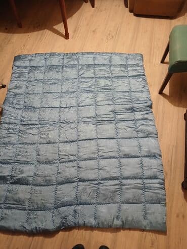 iznajmljivanje klupa i stolova: Quilted, color - Blue — 1