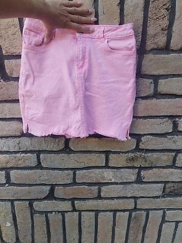 teksas haljine sinsay: Teksas suknja – veličina L. Struk: poluobim 39 cm, tegli do 42 cm — 3
