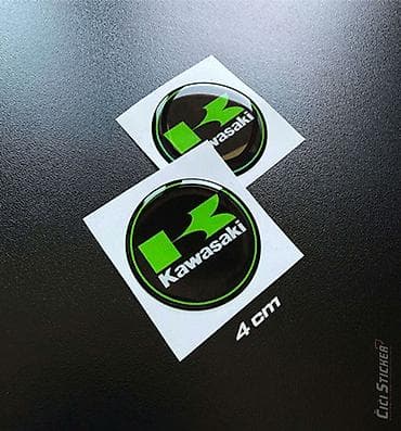 euro kuka: 3D Stikeri Kawasaki - 3d stikeri za motore - 2806 Dodajte — 1