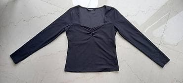 Nova waikiki elegantna crna majica- s. Crna majica/bluza, potpuno nova