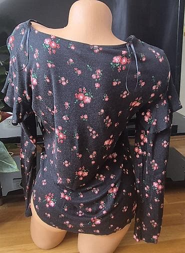 Donji delovi trenerke: H & M ženska bluza sa dugim rukavima - S - Model: lagana, ravnog — 1