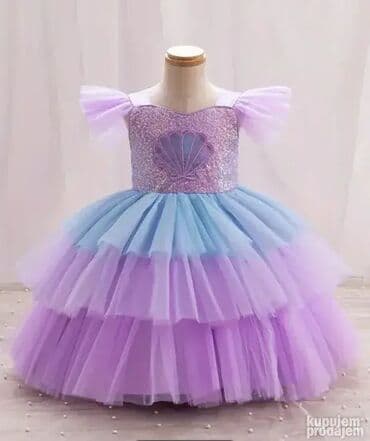 van cleef cena narukvice: Model 6 Haljina - za devojcice Haljinica sa višeslojnom suknjicom i — 1