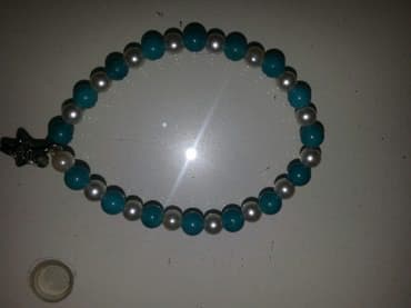 duks sa naocarima: Charm bracelet, Calvin Klein, Material: Pearl — 1