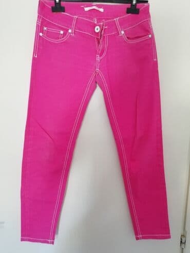 pantalone od vestacke koze: Terranova uske farmerke vel:M — 1