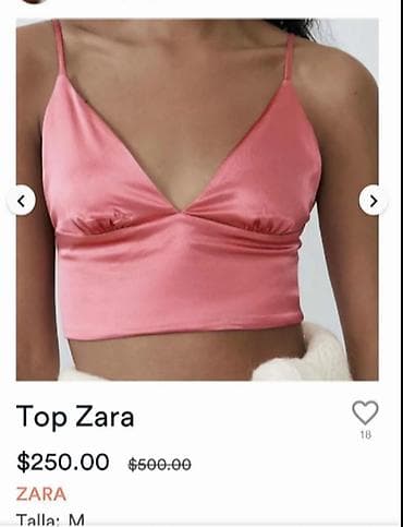 ruske majice: Zara top, M veličine — 2