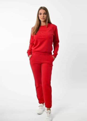 tech fleece zuti: Ženska dukserica žute boje sa dugim rukavima i okruglim izrezom — 28