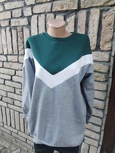 Trenerke: Pullandbear duks vel XL, Naznaceno M ali je veci, duzina 78,pazuh po — 3