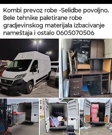 Kombi prevoz i selidbe – profesionalna usluga transporta robe i